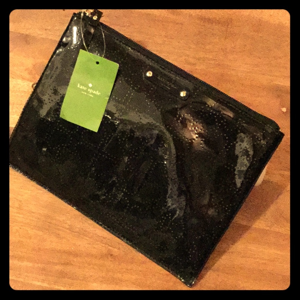 kate ♠ spade zip pouch NEW ♠